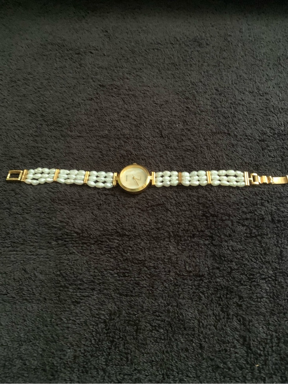 Fresh Water Pearl Gold-Tone Women's Watch - Picture 7 of 7